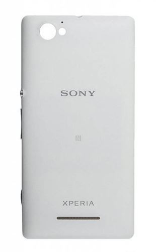 Aizmugurējais vāciņš priekš Sony Xperia M Balts balts original (used Grade A)