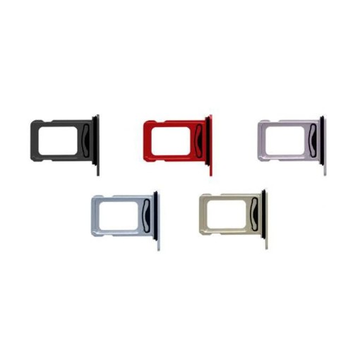 SIM Holder Saderīgs ar Apple iPhone 14 DUAL SIM card holder / Midnight /