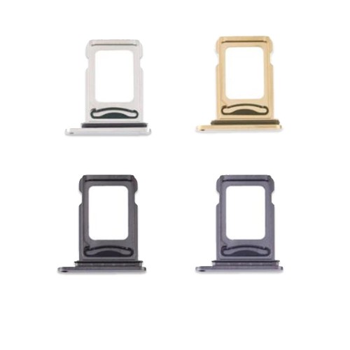 SIM Holder Saderīgs ar Apple iPhone 12 Pro / 12 Pro Max DUAL SIM card holder / Sudrabs /