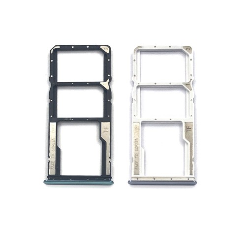 SIM Holder Saderīgs ar Xiaomi Redmi Note 10 SIM card holder / Frost Balts /