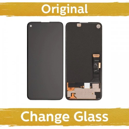 LCD Displejs Saderīgs ar Google Pixel 4A 5G Melns (Renewed: China)