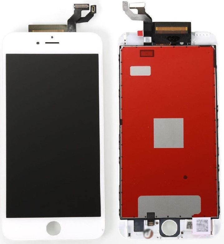 LCD screen priekš iPhone 6S ar touch screen Balts Premium