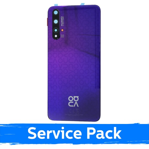 Aizmugurējais vāciņš Saderīgs ar Huawei Nova 5T / Honor 20 / Violets / (Service Pack)