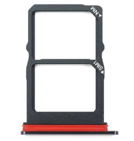 SIM card holder Huawei P30 Melns ORG