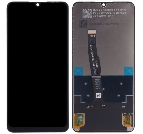 LCD screen Huawei P30 Lite ar touch screen Melns ORG
