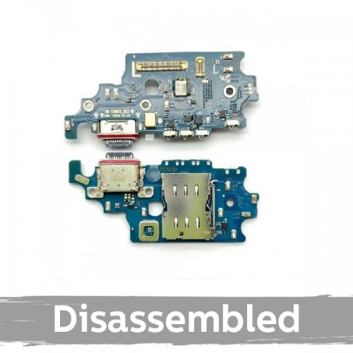 Charging Port Saderīgs ar Samsung G996 S21 Plus ar Flex / Plata (Used)