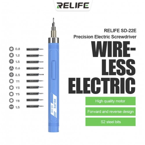 Relife "SD-22E" Bezvadu Electric Screwdriver / Set
