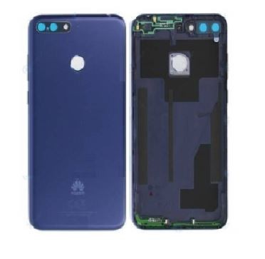Aizmugurējais vāciņš priekš Honor 7C (AUM-L41)/Huawei Y6 Prime 2018 Zils ORG