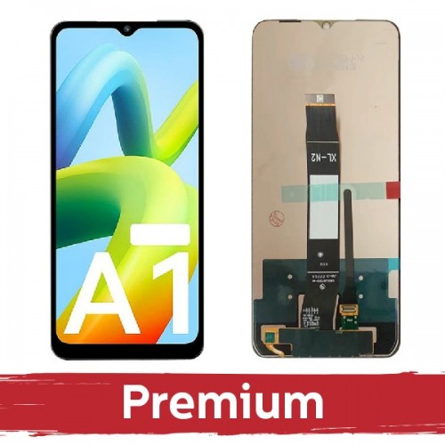 LCD Displejs Saderīgs ar Xiaomi Redmi A1 (A1+) Melns OEM