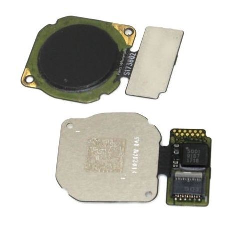 Flex Huawei P20 Lite/Nova 3E/Mate 10 Lite/P Smart/Honor 9 Lite/P Smart Plus/Mate 20 Lite ar fingerprint melns ORG