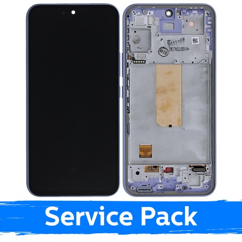 LCD Displejs Saderīgs ar Samsung A546 A54 5G Ar Frame / Violets / (Service Pack)