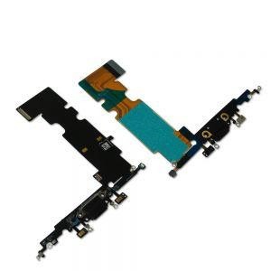 Flex priekš iPhone 8 Plus priekš charging connector ar microphone Space Pelēks ORG