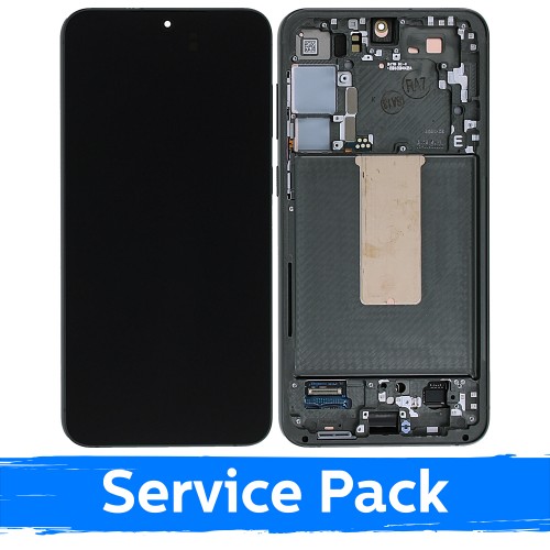 LCD Displejs Saderīgs ar Samsung S916 S23 Plus Ar Frame / Zaļš / (Service Pack)