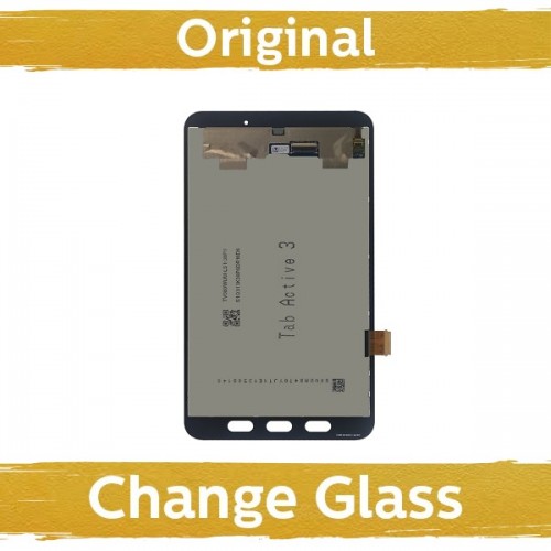 LCD Displejs Saderīgs ar Samsung T570 / T575 Tab Active 3 Melns (Renewed: China)