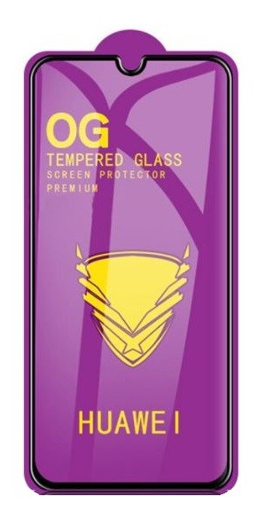 Screen protection glass "11D Full Glue" Huawei Honor 20/Honor 20 Pro melns bulk