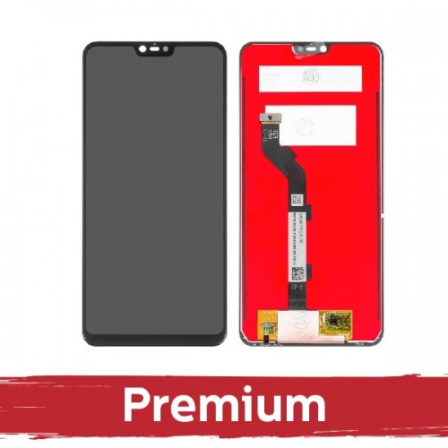 LCD Displejs Saderīgs ar Xiaomi Mi 8 Lite Melns OEM