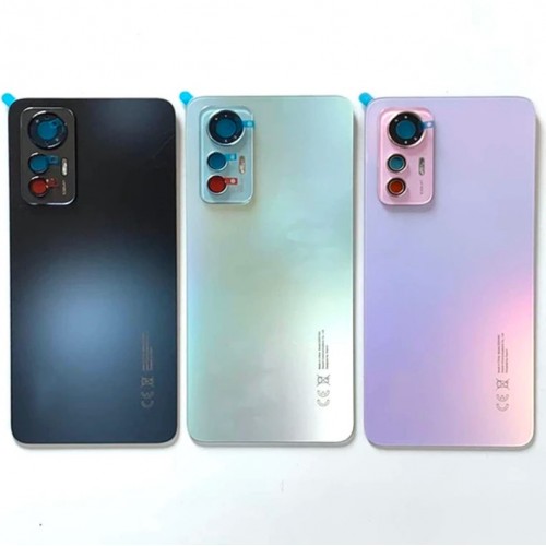 Aizmugurējais vāciņš Saderīgs ar Xiaomi 12 Lite 5G / Lite Zaļš / (ar camera lens) OEM