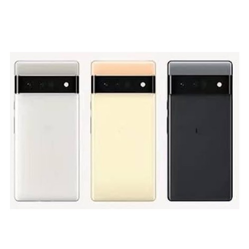 Aizmugurējais vāciņš Saderīgs ar Google Pixel 6 Pro / Sorta Sunny / (ar camera lens) / OEM