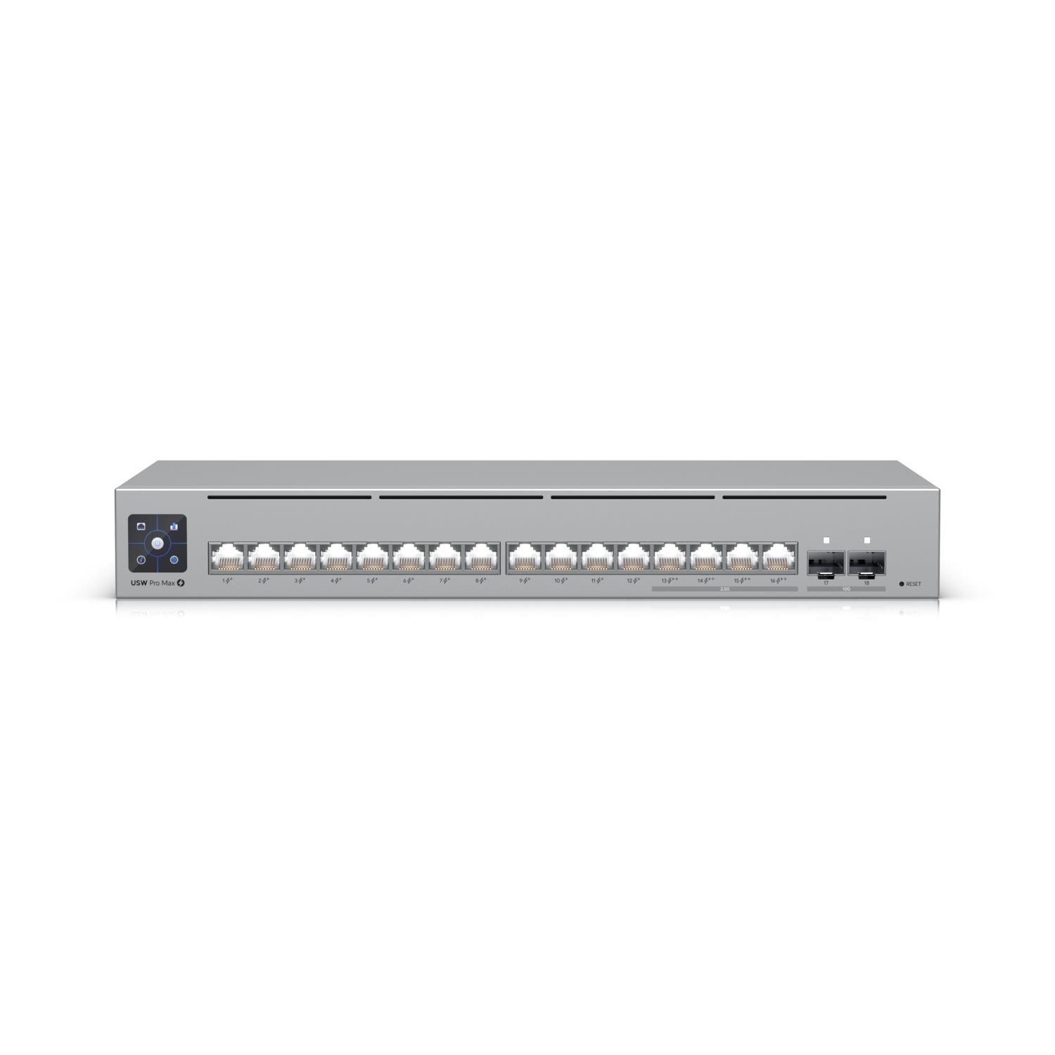 Switch|UBIQUITI|180 Watts|USW-PRO-MAX-16-POE