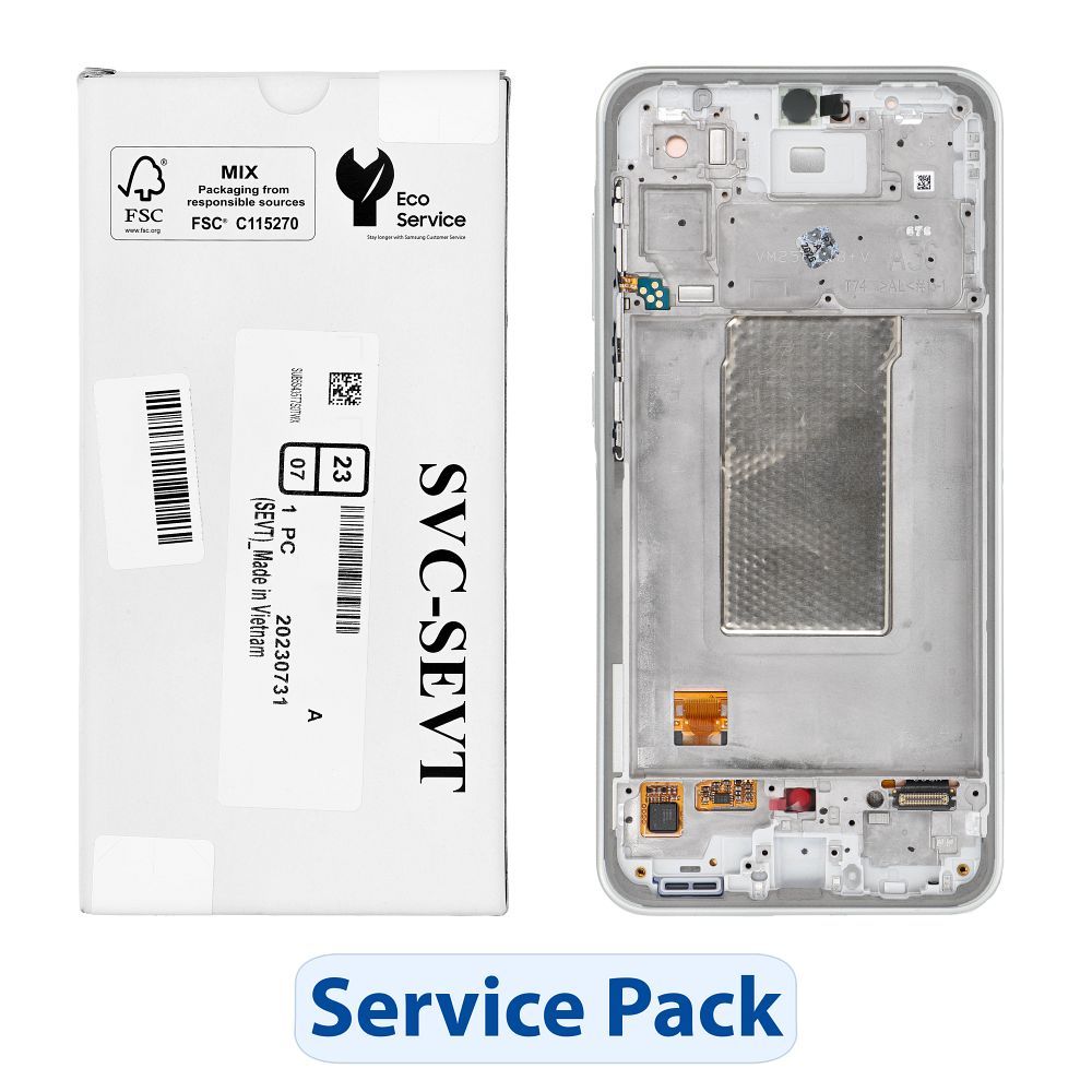 ServicePack LCD displejs SAMSUNG A36 5G A366B laima GH82-36841C