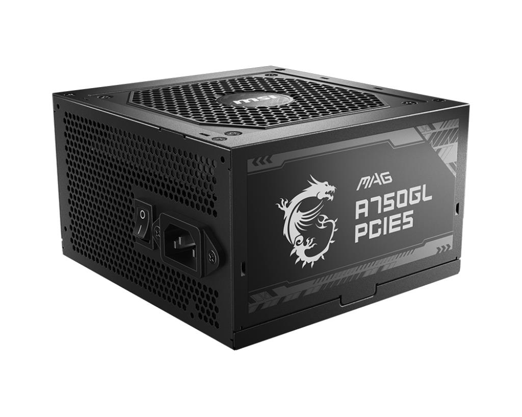 Barošanas bloks MSI 750W 80 Plus Gold Active PFC