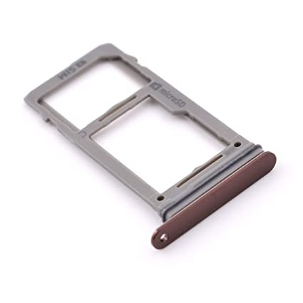 SIM card holder Samsung N960F Note 9 brūns (Cooper) ORG