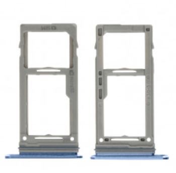 SIM card holder Samsung N960F Note 9 sudrabs (Cloud Sudrabs) ORG