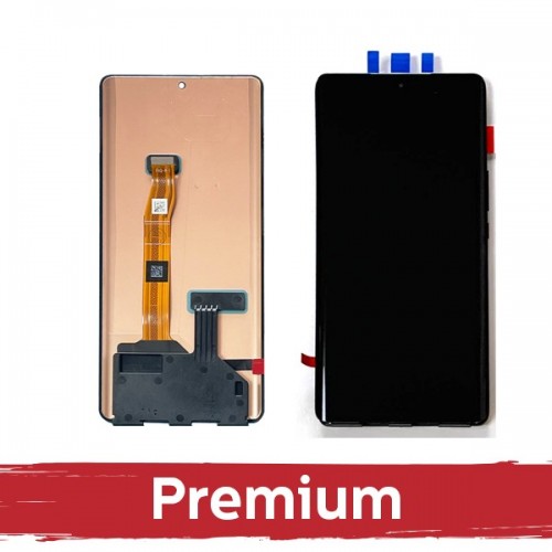 LCD Displejs Saderīgs ar Huawei Honor Magic5 Lite / Honor X9a Melns OEM