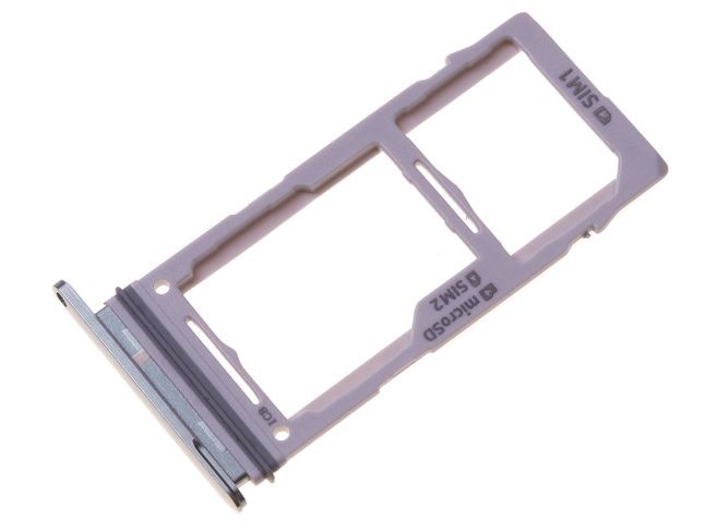 SIM card holder Samsung S10e/S10/S10+ DUAL Prism Zaļš ORG