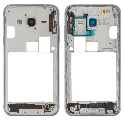 Middle housing Samsung J320 J3 2016 zeltains ar buzzer un sides buttons original (used Grade B)