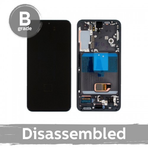 LCD Displejs Saderīgs ar Samsung S901 S22 ar Frame / Graphite / (9/10 Used)