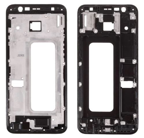 Middle housing Samsung J415 J4+ 2018 melns ar sides buttons original (used Grade B)