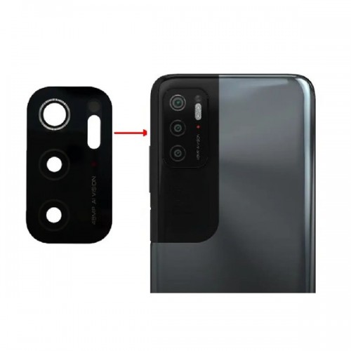 Rear Camera Lens Saderīgs ar Xiaomi Poco M3 Pro 5G rear camera lens