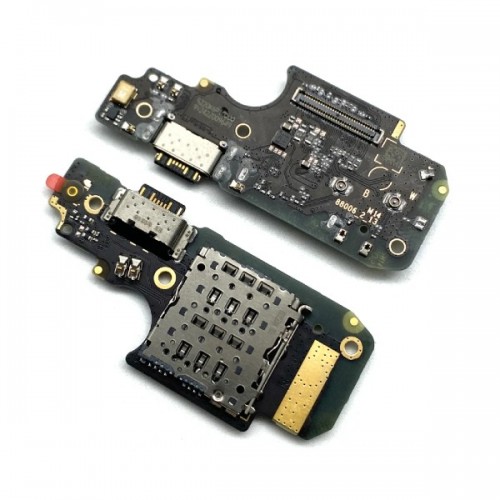 Charging Port Saderīgs ar Xiaomi Poco X4 Pro 5G / Redmi Note 11 Pro / Note 12 Pro 4G ar Flex / Plata OEM