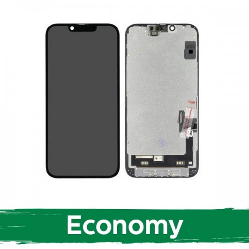 LCD displejs saderīgs ar iPhone 14 melns (INCELL / Economy)