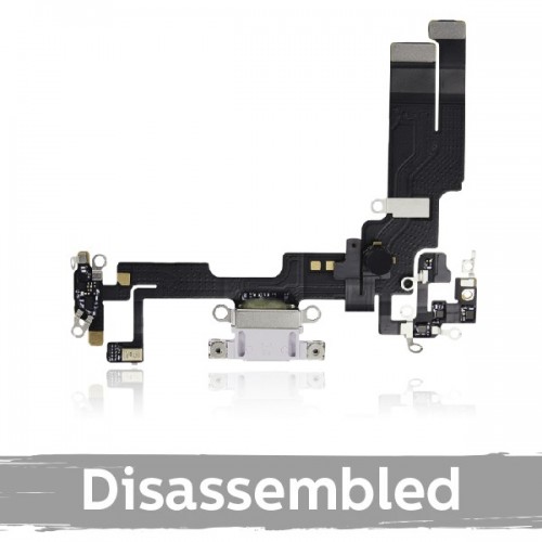 Uzlādes ports saderīgs ar Apple iPhone 14 ar elastīgo kabeli 100% oriģināls (Lietots)