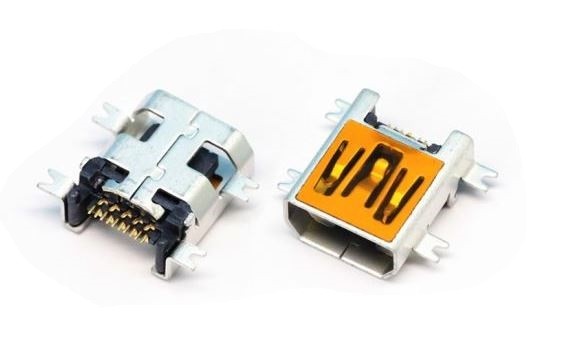 Universāla Mini USB uzlādes ligzda (10pin, īsa)
