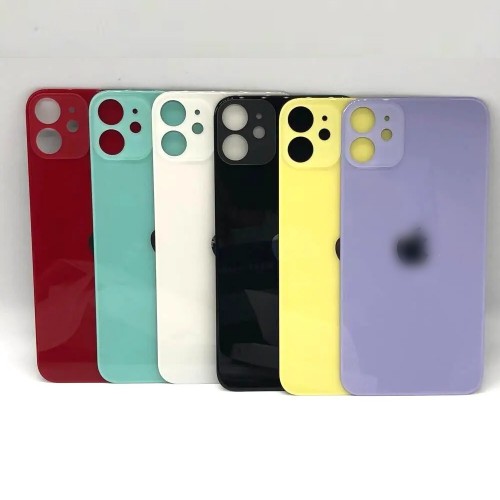 Aizmugurējais vāks saderīgs ar iPhone 11 / sarkans / (Lielāks caurums) / HQ