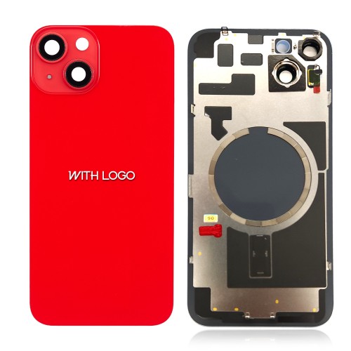 Aizmugurējais vāciņš Saderīgs ar iPhone 14 / Sarkans / (Full Maciņš) / OEM