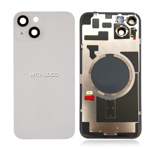 Aizmugurējais vāciņš Saderīgs ar iPhone 14 Plus / Starlight / (Full Maciņš) / OEM