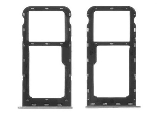 SIM card holder Huawei Honor 6A pelēks original (service pack)