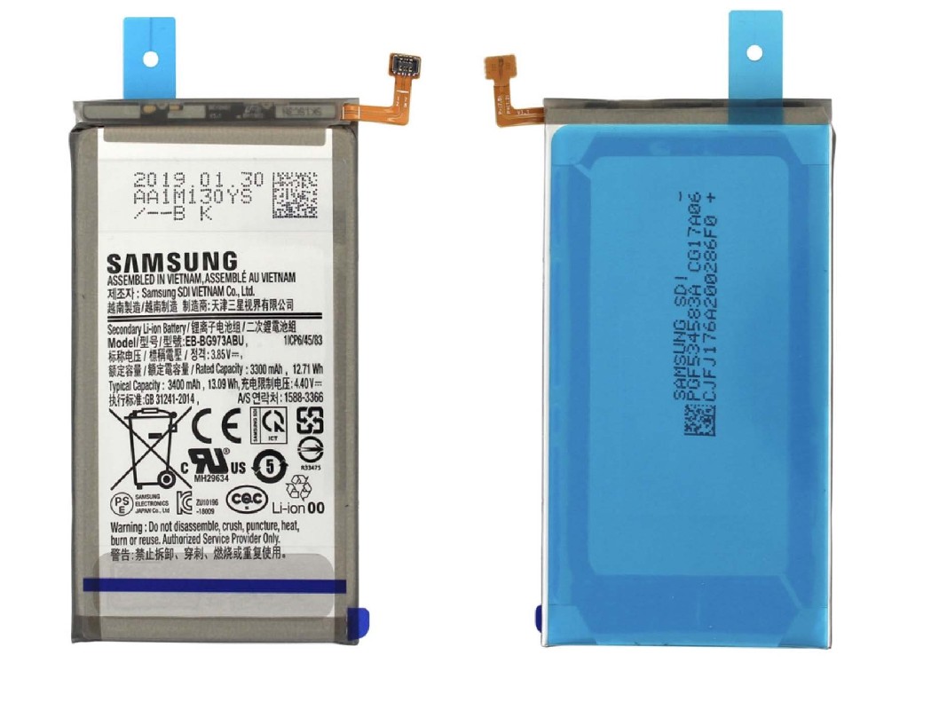 Baterija original Samsung G973F S10 3300mAh EB-BG973ABU (service pack)