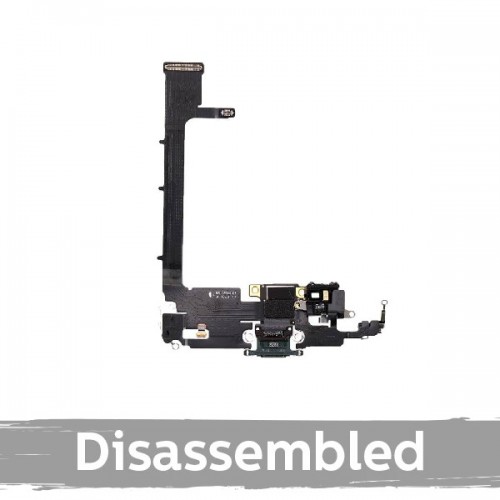 Uzlādes pieslēgvieta saderīga ar Apple iPhone 11 Pro Max ar flex / matēts zaļš / (Lietota)