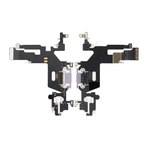 Uzlādes ports saderīgs ar iPhone 11 ar Flex / sarkans / HQ