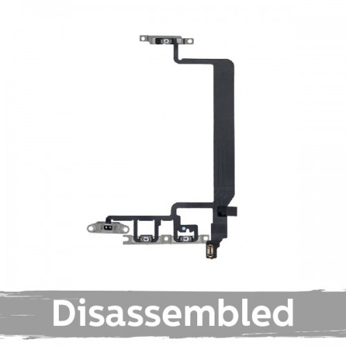 Elastīgais kabelis saderīgs ar iPhone 13 Pro ieslēgšanas / izslēgšanas un skaļuma Flex (100% oriģināls / Lietots)