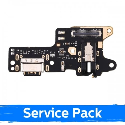 Uzlādes ports saderīgs ar Xiaomi Redmi 8 / 8A ar elastīgo kabeli / Plata (Service Pack)