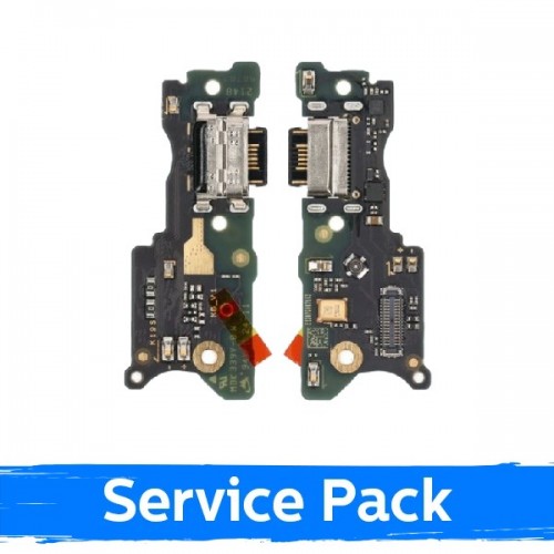 Uzlādes ports saderīgs ar Xiaomi Redmi 10 / Redmi 10 (2022) ar elastīgo kabeli / Plata (Service Pack)