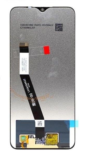 LCD screen Xiaomi Redmi 9 ar touch screen Melns ORG