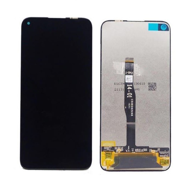 LCD screen Huawei P40 Lite/Nova 6 SE/P20 Lite 2019/Nova 5i ar touch screen Melns ORG