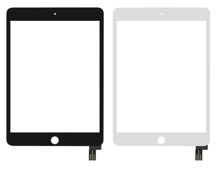 Touch screen iPad mini 5 2019 (A2133/A2124/A2125/A2126) Balts HQ